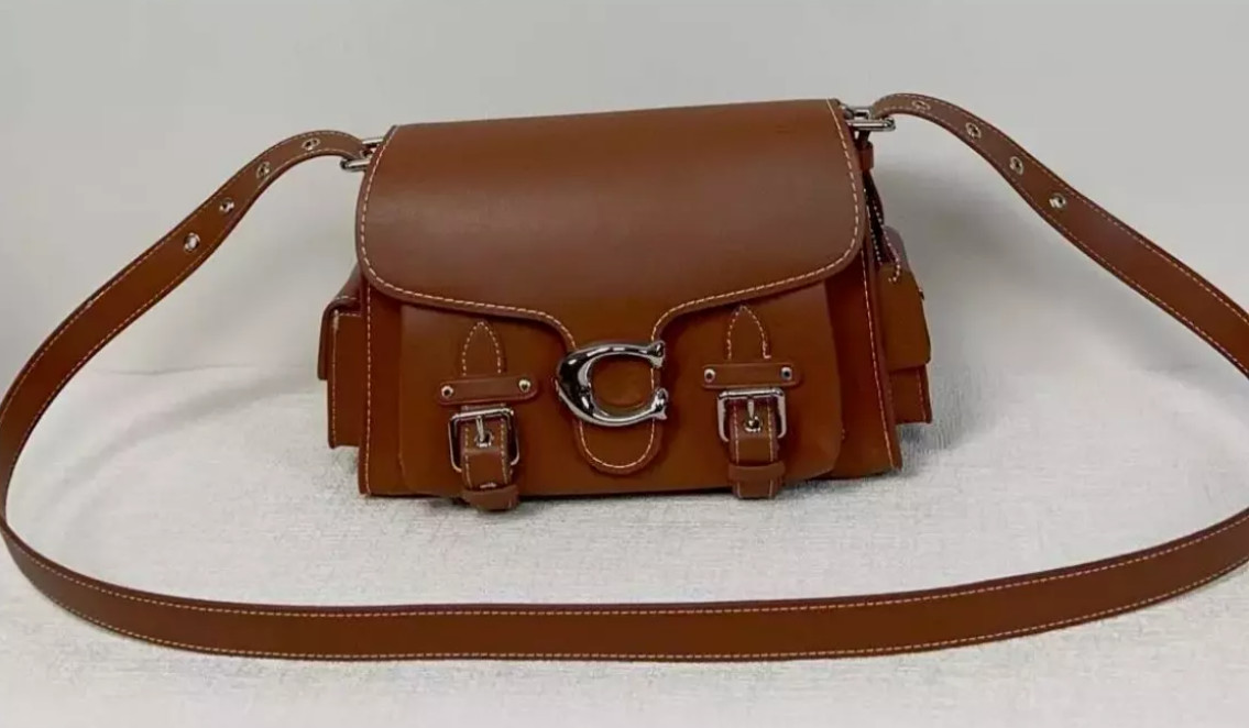 Bolso Bandolera COACH CT721 Cuero Suave Tabby Marrón NUEVO Outlet 2410M