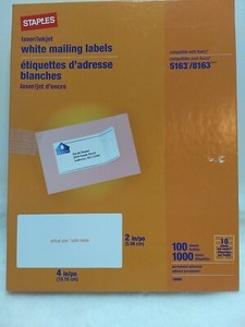 dymo 4x6 labels staples