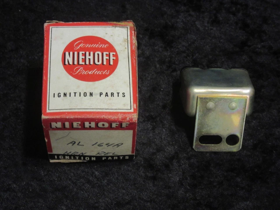 NOS 1964-1970 Chrysler Dodge Plymouth MOPAR Niehoff 12 Volt Horn Relay Foto 4 de 4