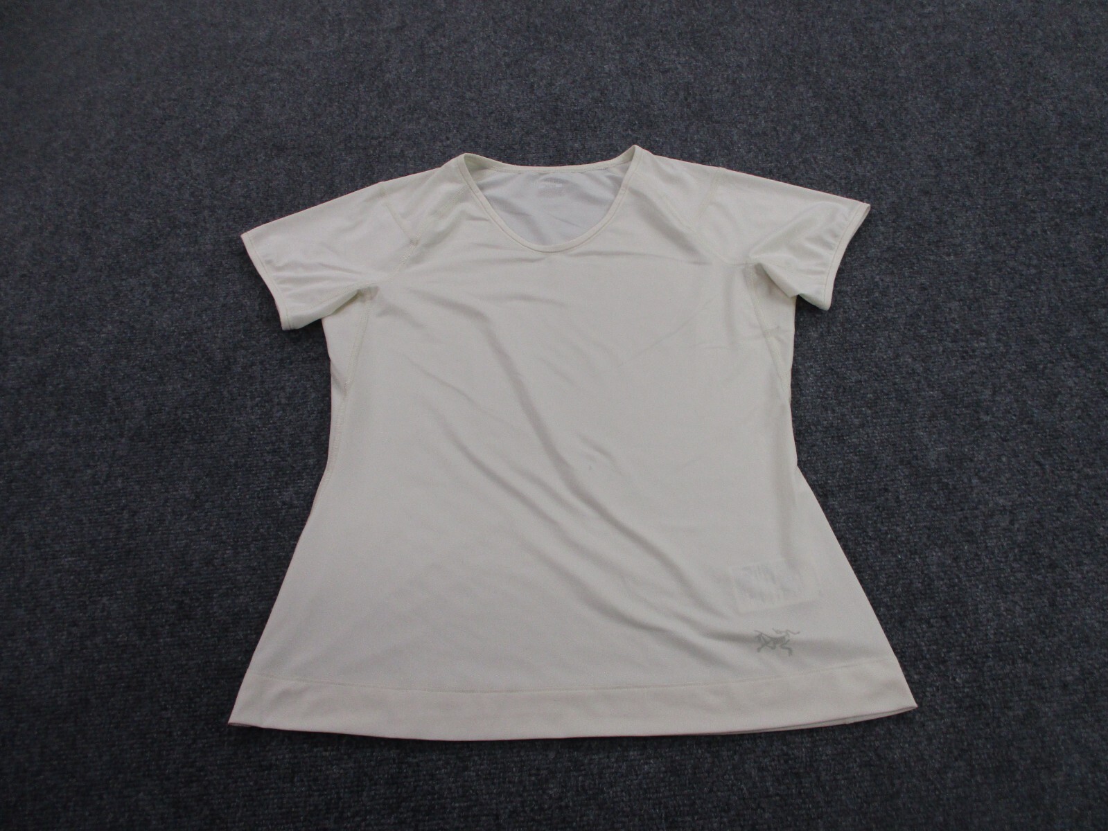 Arcteryx Womens M White Active Stretch Lightweight Shirt for Nurse Sport Gym