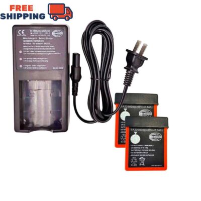 2X BA223030 Battery+ QA108600 QD108300 Battery Charger 220V for HBC Crane Remote