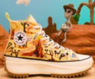 Converse Run Star Hike Hi “Twisted Resort” Platform Unisex Sz