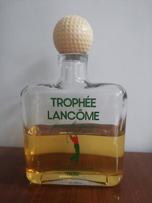 Vintage Lancôme Trophée Giant Perfume Bottle