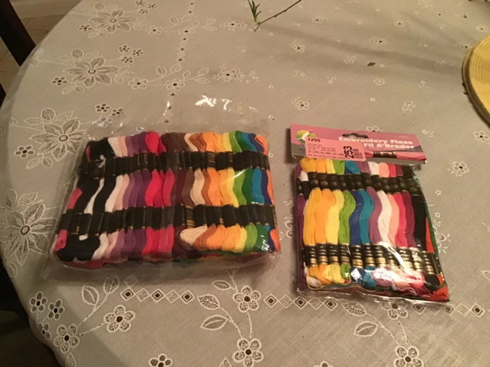 Many Colors of Embroidery Floss, Iris super sheen cotton, use for crafts fun - Image 4 of 4