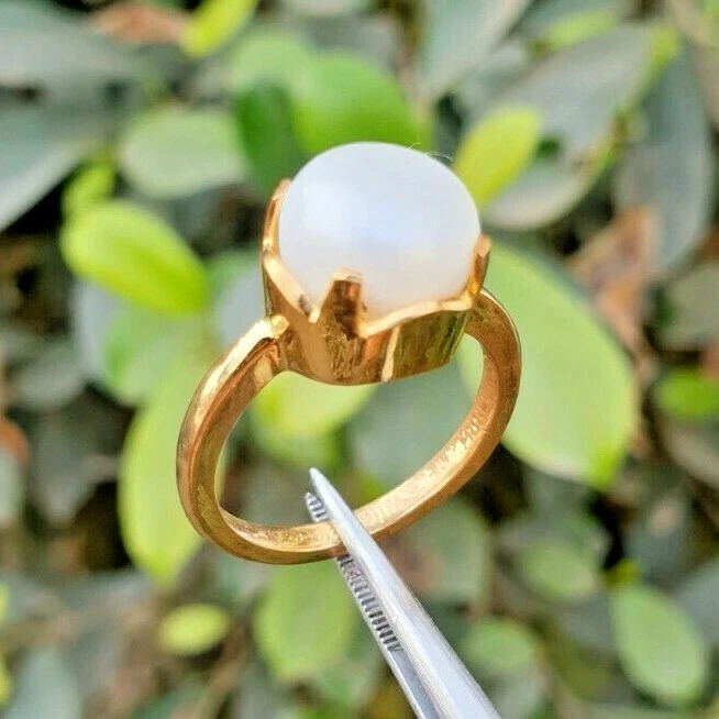 Mikimoto Golden South Sea Pearl Ring - Simmons Fine Jewelry