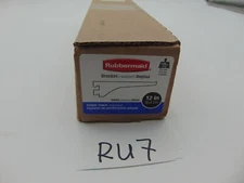 Rubbermaid UniTrak Bracket White 12" FG4C0203WHT White Lot of 30 Free Shipping