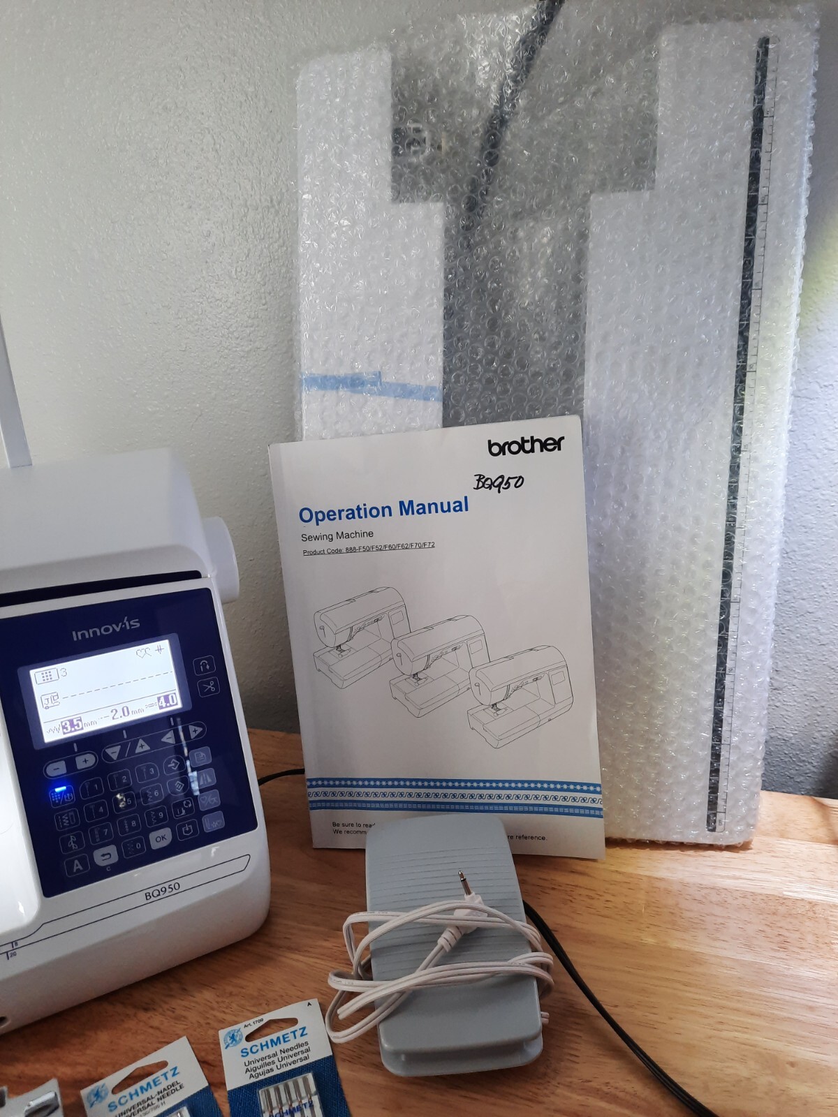 Brother Sewing and Quilting Machine BQ950 Innovis Gently Used Recently