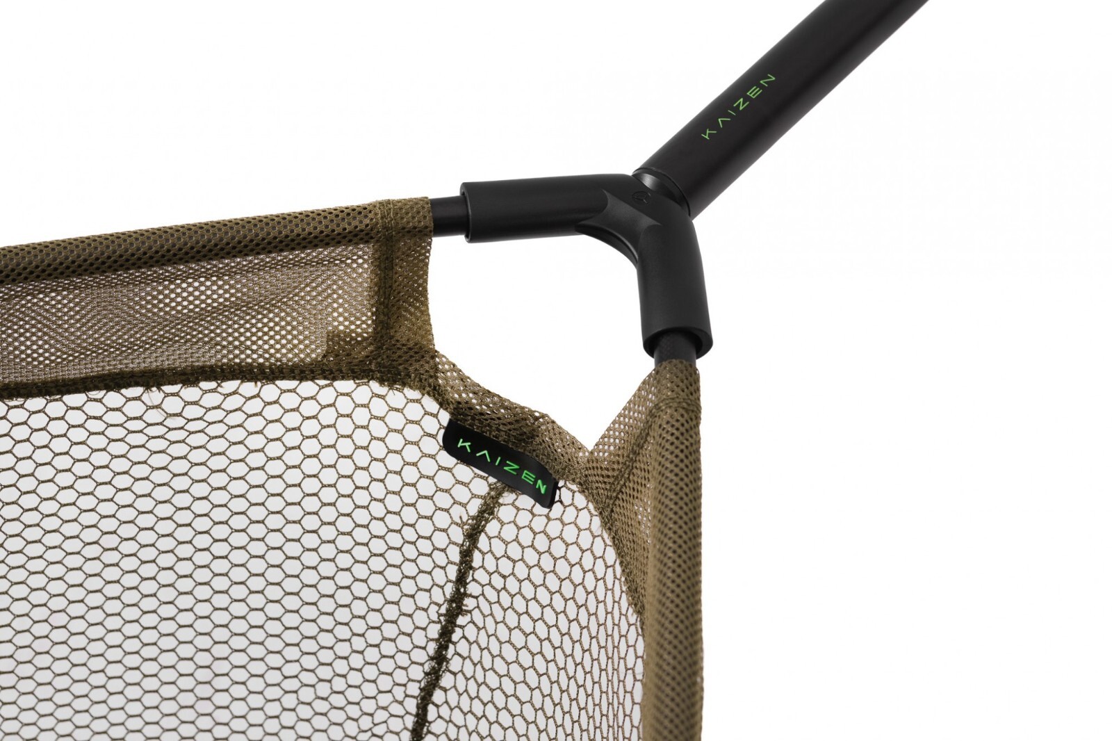 Korda Kaizen Green Carp Landing Net 42 Inch - Carp Fishing Net Carp Care Net