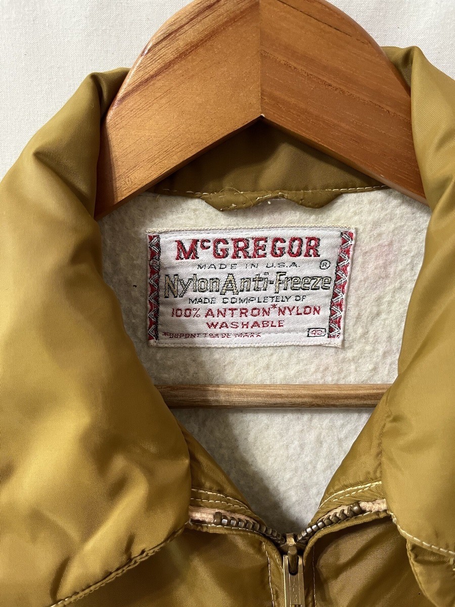 VTG 1960s McGregor Nylon Anti-Freeze Windbreaker Jacket VTG 1960s McGregor Nylon Anti-Freeze Windbreaker Jacket