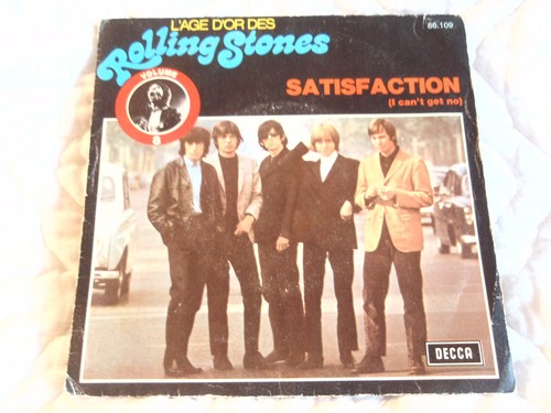 THE ROLLING STONES 45 LOT ITALY GET OFF OF MY CLOUD + FRANCE SATISFACTION & PS - Picture 2 of 8