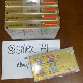 Super Mario Bros Game and Watch Nintendo, gift *Free Gift Wrapping*