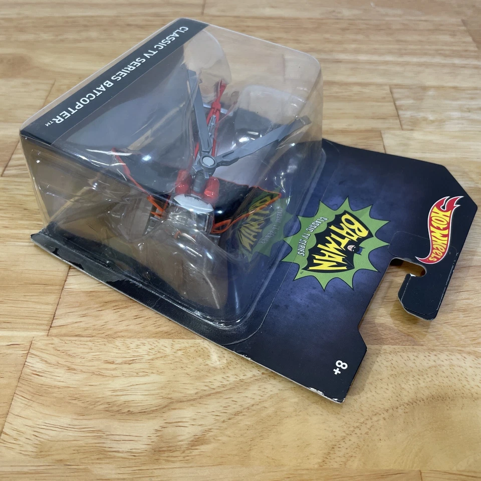 Hotwheels Batman 1966 Serie de TV Clásica Batcopter H3 Foto 3 de 4