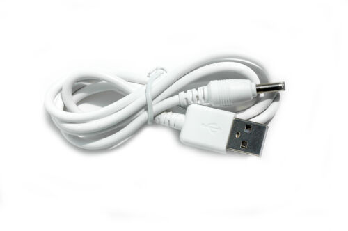 Adaptateur câble d'alimentation chargeur blanc 90 cm USB 5V pour tondeuse à barbe Remington MB4045 - Photo 1 sur 5