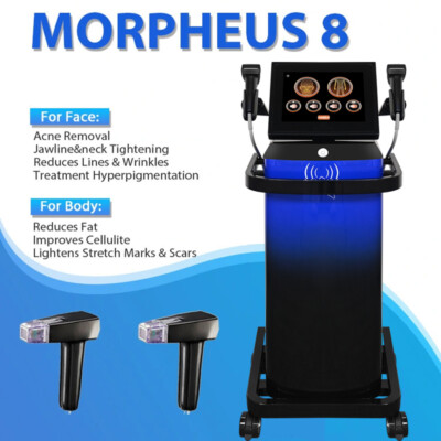 Morpheus 8 RF-Gerät zur Hautstraffung und Faltenbehandlung im Gesicht