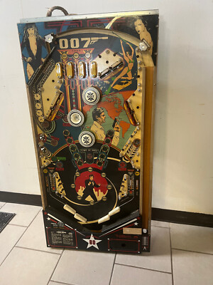 JAMES BOND by GOTTLIEB 1980 Pinball PLAYFIELD (POPULATED) | eBay
