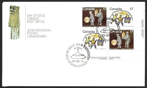 🍁Canada   #838a  LRpb  " INUIT SHELTER"  Brand New 1979 First Day Cover