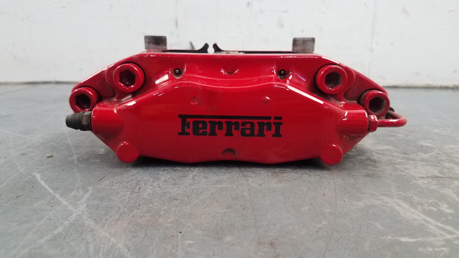 2007 Ferrari F430 Red Brembo Brake Caliper Set #1338 L2