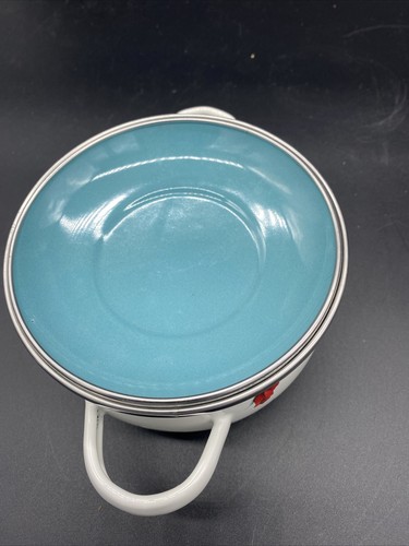 THE PIONEER WOMAN ENAMEL Cheerful Rose Miniature Dutch Oven new without tag - Picture 10 of 12