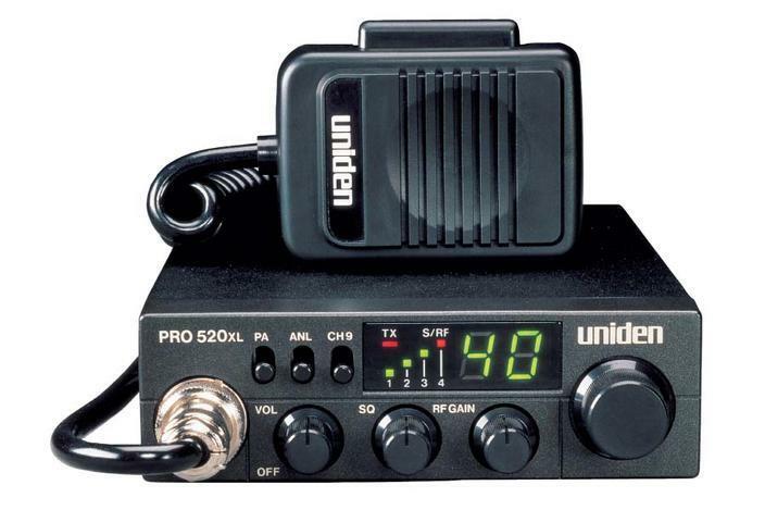 Uniden PRO520XL Compact Mobile CB Radio with PA Switch