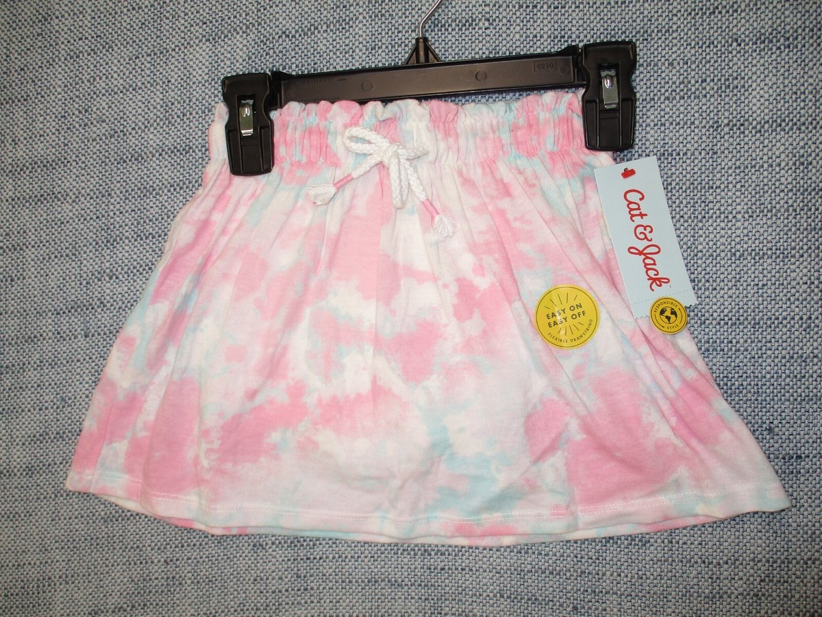 Cat Jack Toddler Girls Size 3T Cool Tie Dye Skirt Scooter Skort