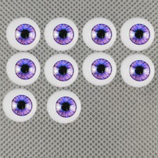 5Prs Reborn Baby Eyes Half Round Acrylic Eyeballs For Reborn Dolls DIY Eyes Kits