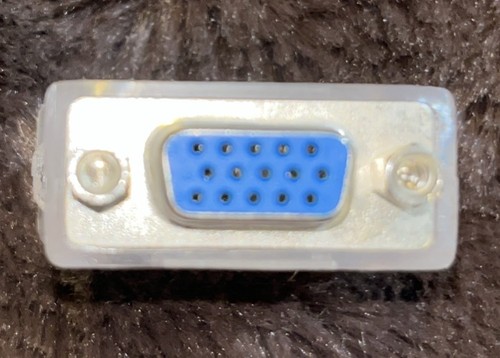 DVI-I Male Analog (24+5) to VGA Female (15-pin) Connector Adapter Dual Link - Afbeelding 2 van 4