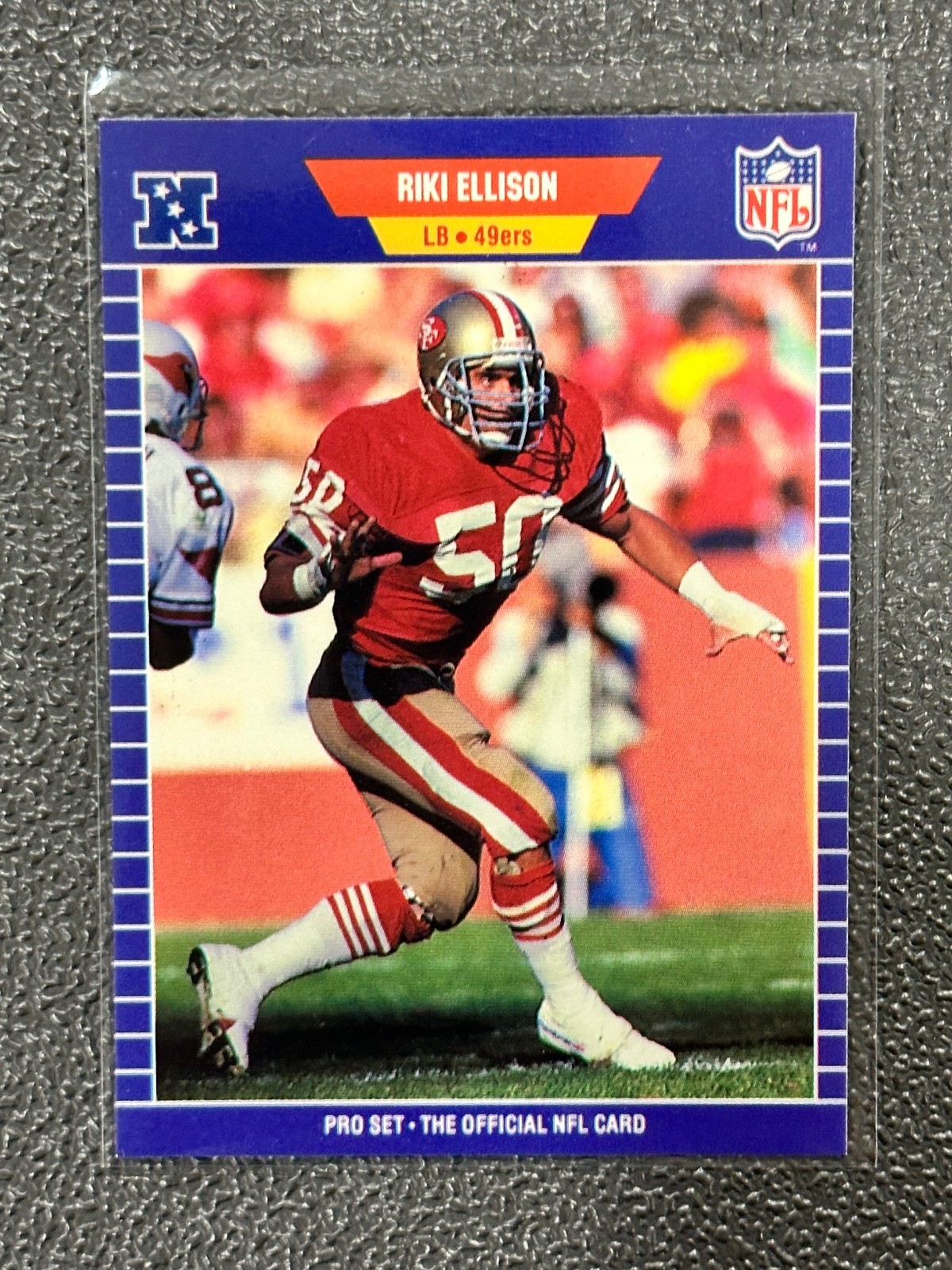 1989 Pro Set - Riki Ellison #373 (RC)