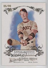2010 Topps Allen & Ginter's Rip Cards Ripped 5/99 Aaron Rowand #RIP-RC87 l8x