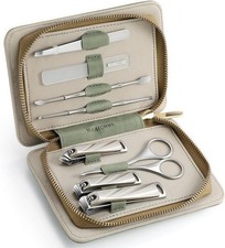 8-Piece Manicure Pedicure Set-Stainless Steel Nail Clippers Toenail Fingernail C