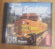 Microsoft Train Simulator Jewel Case Cover  PC, 2002, Atari 2Disc