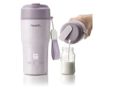 Portable Baby Bottle Warmer Fast Heat Sterilize Car Outdoor Purple