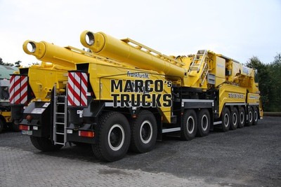 LKW Foto Kranwagen Deutschland gelb EISELE AG Frankfurt/M. #j4rz