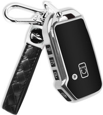 for Kia Key Fob Cover with Keychain,Car Key Case Shell Protection Fit for Kia K5
