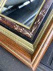 VTG Deep Spoon Carved Gesso Wood Picture Frame Lemon Gold Gilt — photo 5