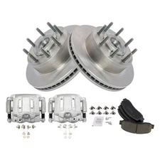 For Ford F-250 Super Duty 05-07 Front Disc Brake Kit w Ceramic Pads & Calipers