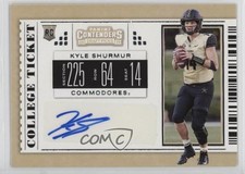 2019 Panini Contenders Draft Picks College Ticket Kyle Shurmur #264 Auto 18yu