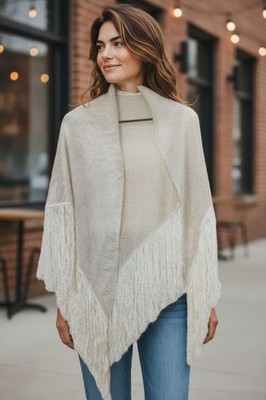 PONCHO SCARF  ONE SIZE MADE IN ITALY