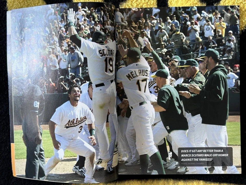 OFFICIAL MAGAZINE OF THE OAKLAND ATHLETICS PROGRAM MIKE PIAZZA COVER 05/06 2007 - Image 3 of 4