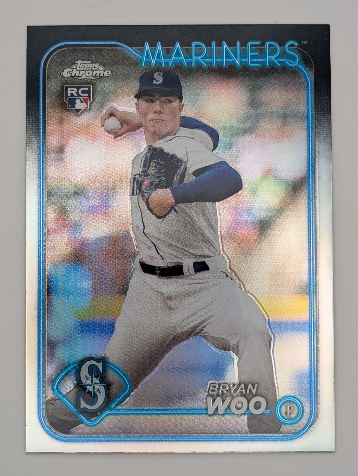 2024 Topps Chrome Refractor #172 Bryan Woo RC