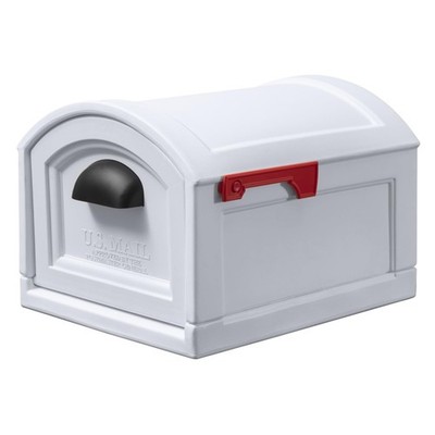 STEP2 TOWN-TO-TOWN XL POST-MOUNT MAILBOX WEATHER RESISTANT LARGE 518199-CLWHT