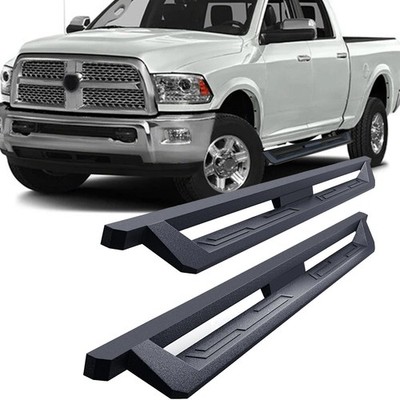 Running Boards For 09-18 Dodge Ram 1500/10-24 Ram 2500 3500 Crew Cab Drop Steps