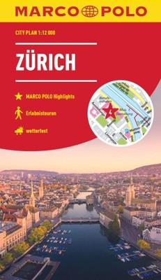 Marco Polo Cityplan Zürich 1:12.000 [deutsch] [Karte]
