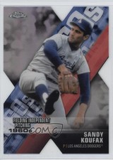 2020 Topps Chrome Decade of Dominance Die-Cuts Sandy Koufax #DOD-8 HOF 06or