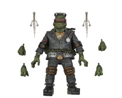 Universal Monsters x TMNT - Ultimate Raphael als Frankensteins Monster Figur