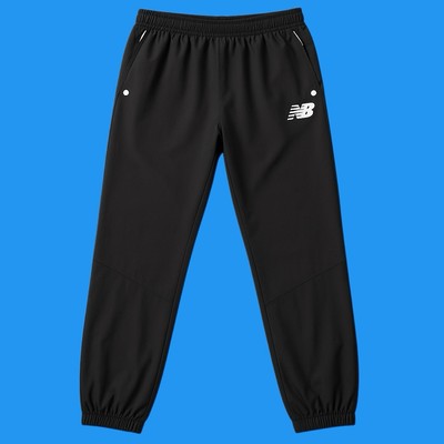 New Balance Mens Large All Motion Lightweight Joggers Running Black Track Pants
