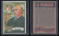 1972 Topps U.S. Presidents Grover Cleveland #22