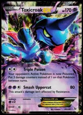 Toxicroak EX 41/106 Flashfire - Holo Pokemon MP (EX Rare) on eBay