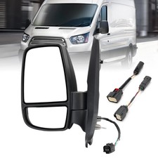 Driver Side Mirror,Mirror Assembly Compatible With 2015-2025 Ford Transit 150...