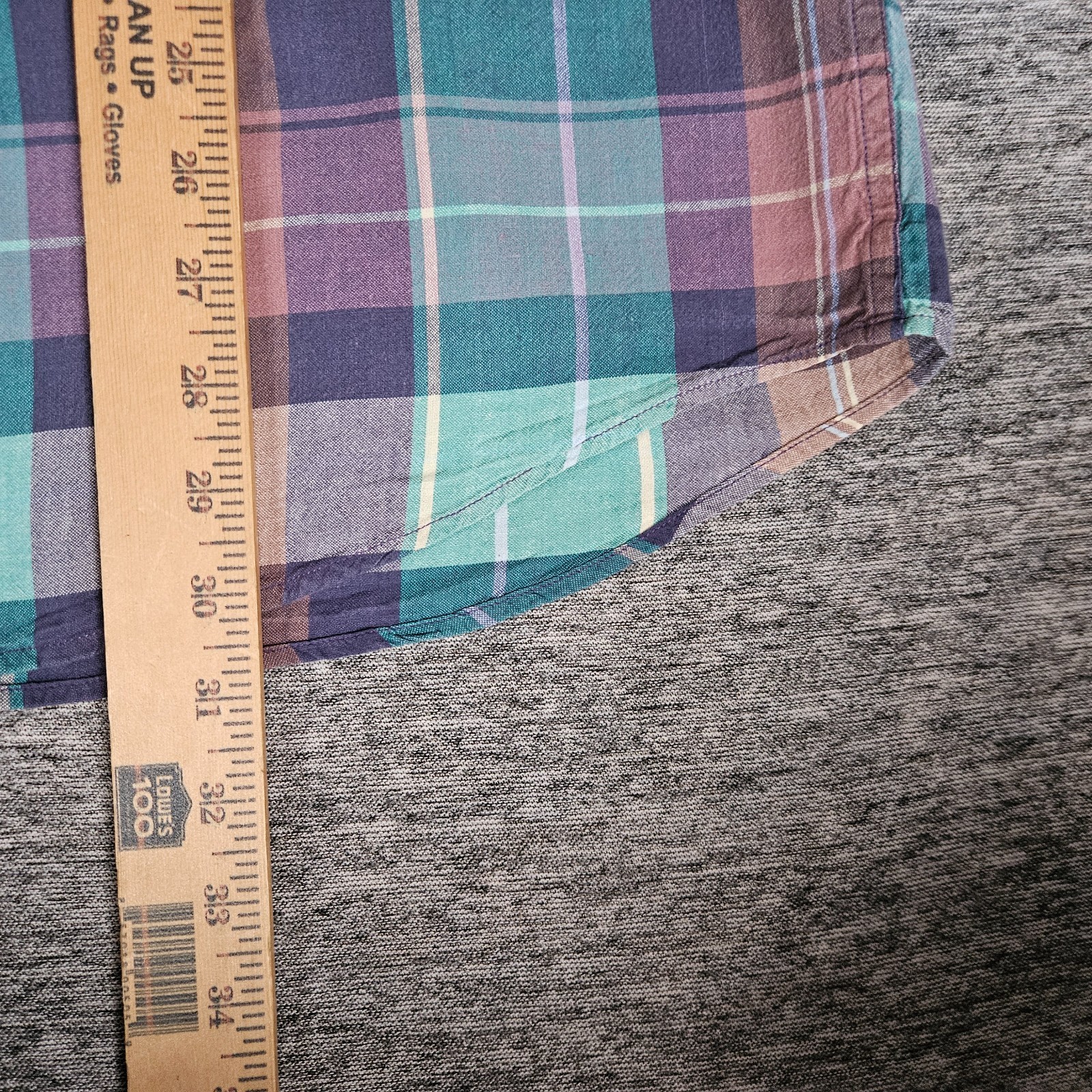 Lot (2) Pendleton Button Shirt Spring Plaid Short… - image 22