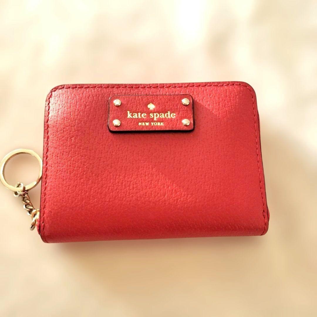 kate spade red wallet